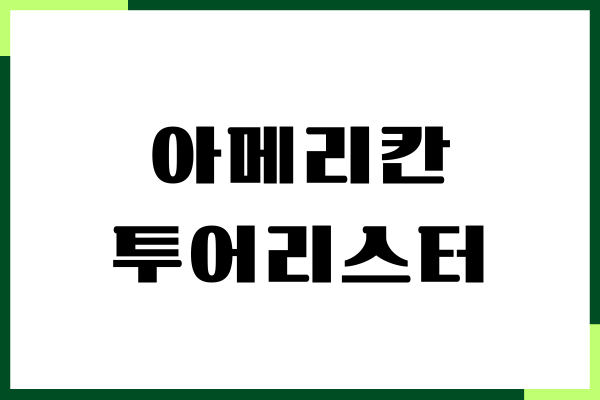 아메리칸투어리스터 비밀번호 찾기, 변경 방법